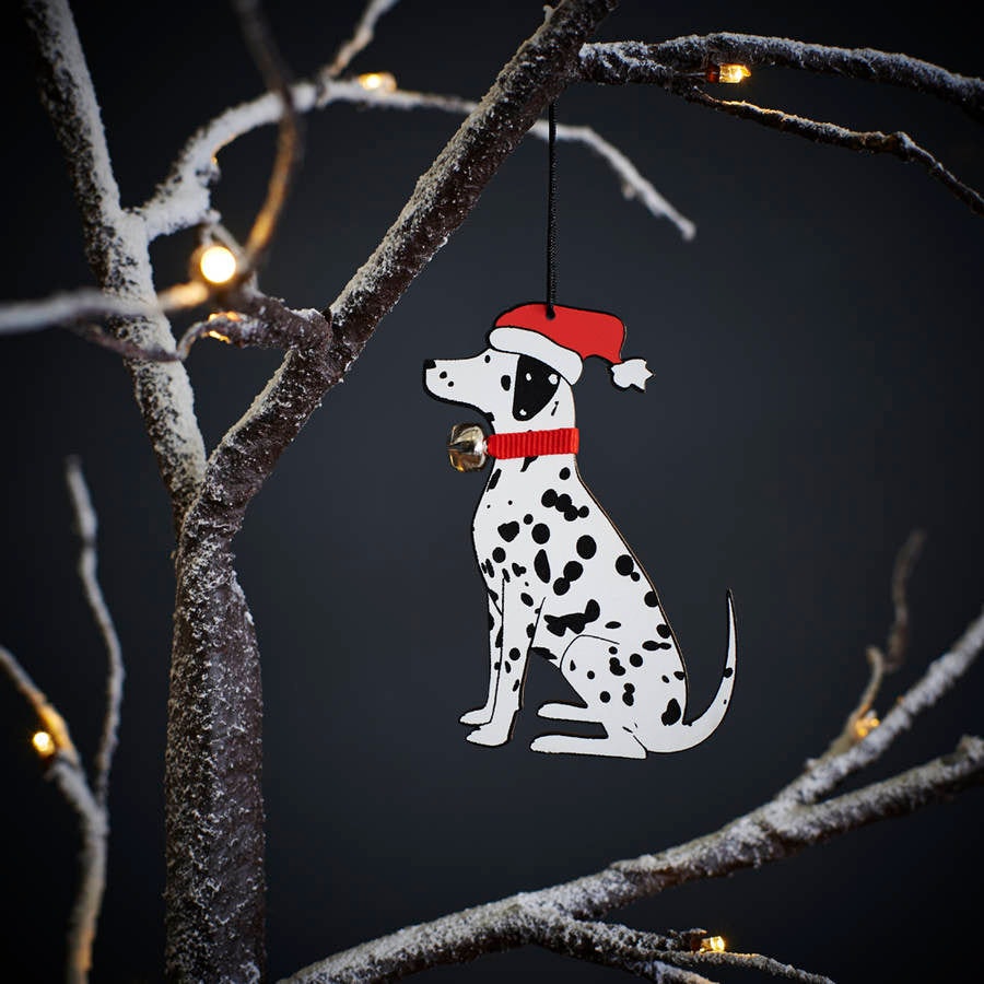 Dalmation Decorative Christmas Tree Ornament by Sweet William