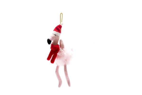 Flamingo Christmas Ornament by Best Years Ltd