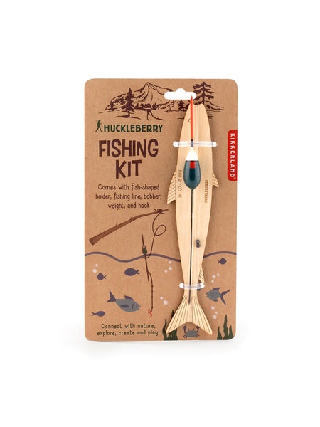 Huckleberry Fishing Kit by Kikkerland Design