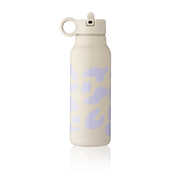 Liewood Falk 350ml Water Bottle - Leo / Misty Lilac by Beldi Maison