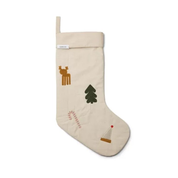 Basil Christmas Stocking Holiday / Sandy Mix by Liewood