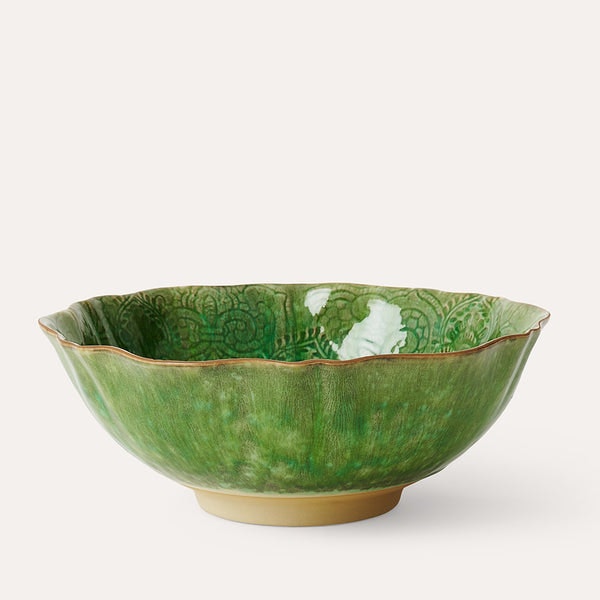 Ceramic Bowl In Seaweed by Sthal