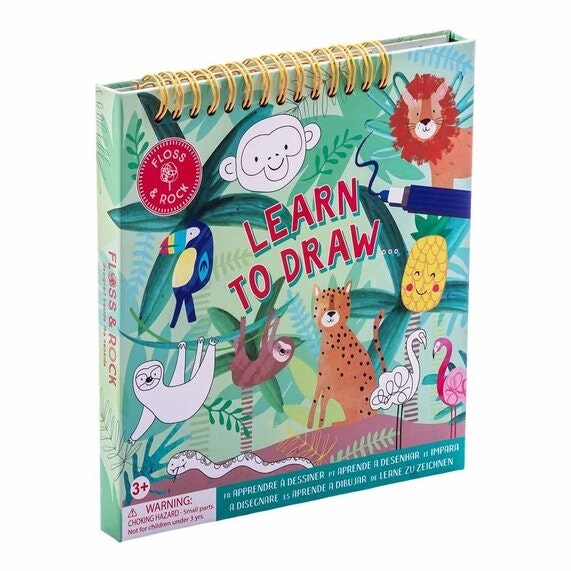 Learn To Draw Jungle Set by Floss & Rock