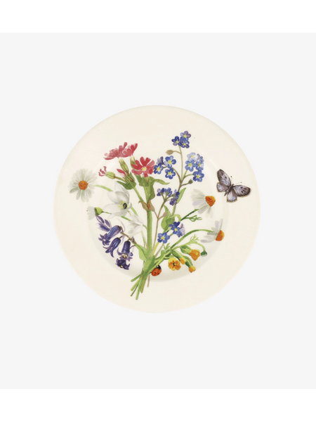 Wild Flowers 6 1/2” Plate by Emma Bridgewater