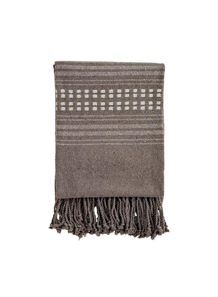 Sian Recycled Cotton Throw by Madam Stoltz