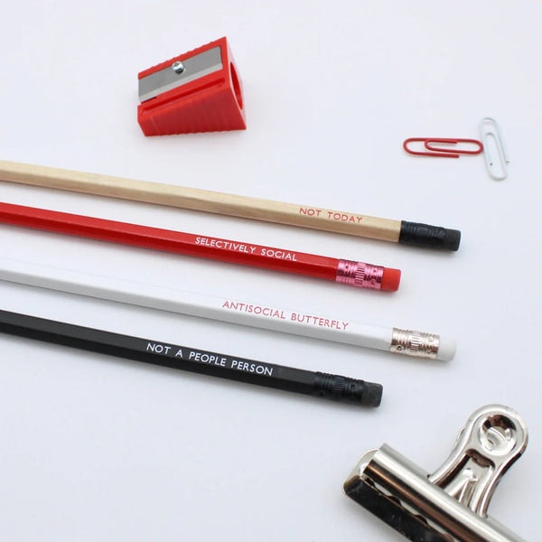 Antisocial Pencil Set by Pencil Me In