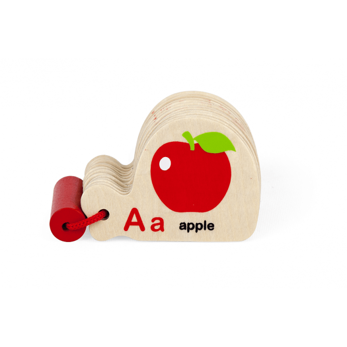 Wooden Learning Alphabet Book by Trade Toys LTD
