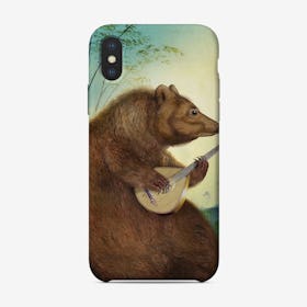 Mandolin Bear Phone Case
