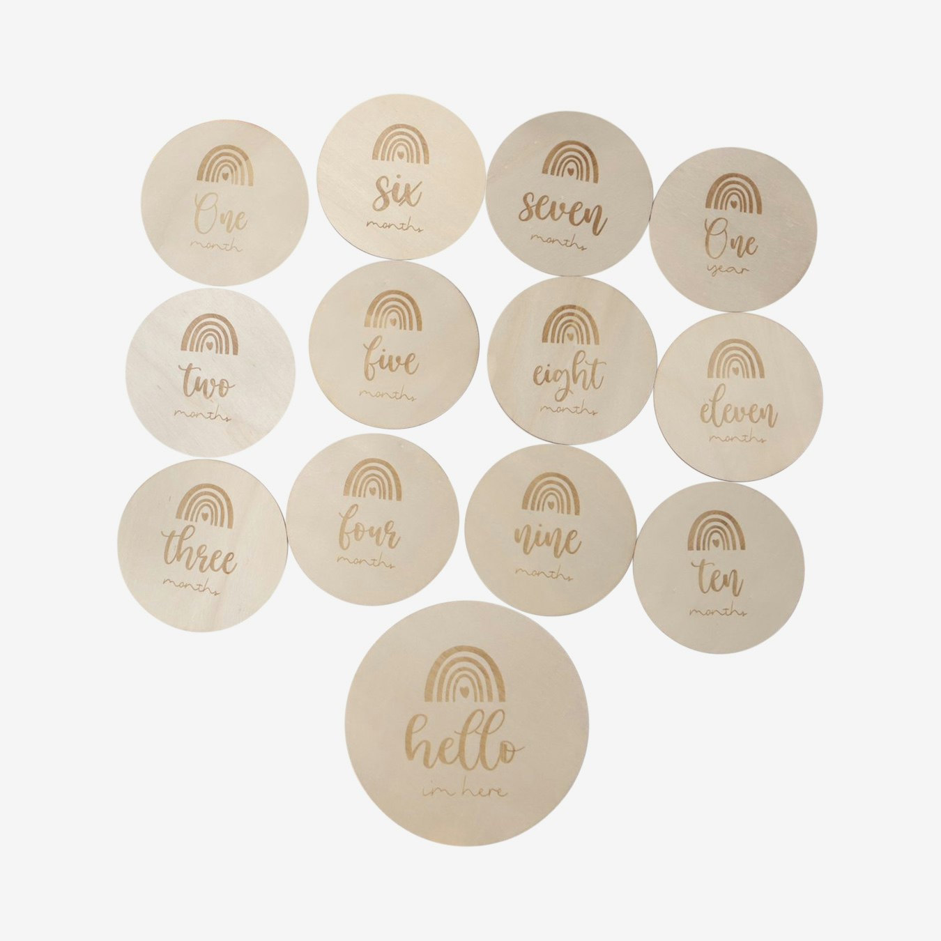 Milestone Discs - Rainbow by La Romi