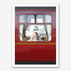Jacobite Express Steam Train Journey 1 Art Print