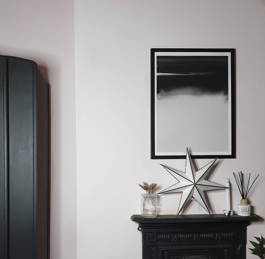 Affiche Abstraite Noir et Blanc pour Salon Minimaliste
